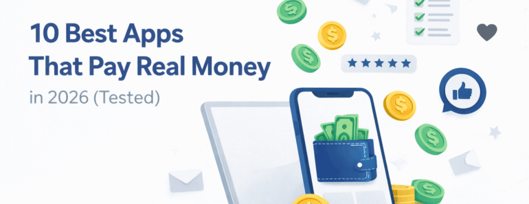 10 Best Apps That Pay Real Money in 2026 (Tested)