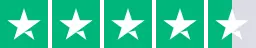 5 stars on Trustpilot